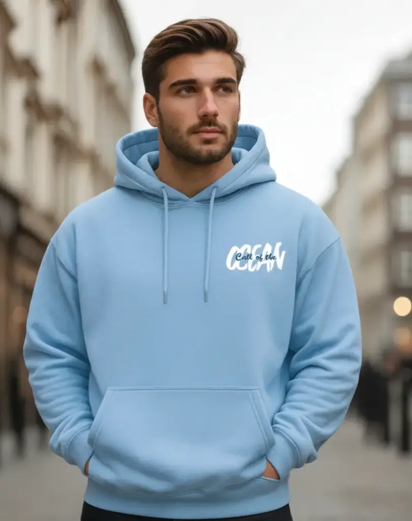 Men's Premium Hoodie with kangaru pocket (Medium)
